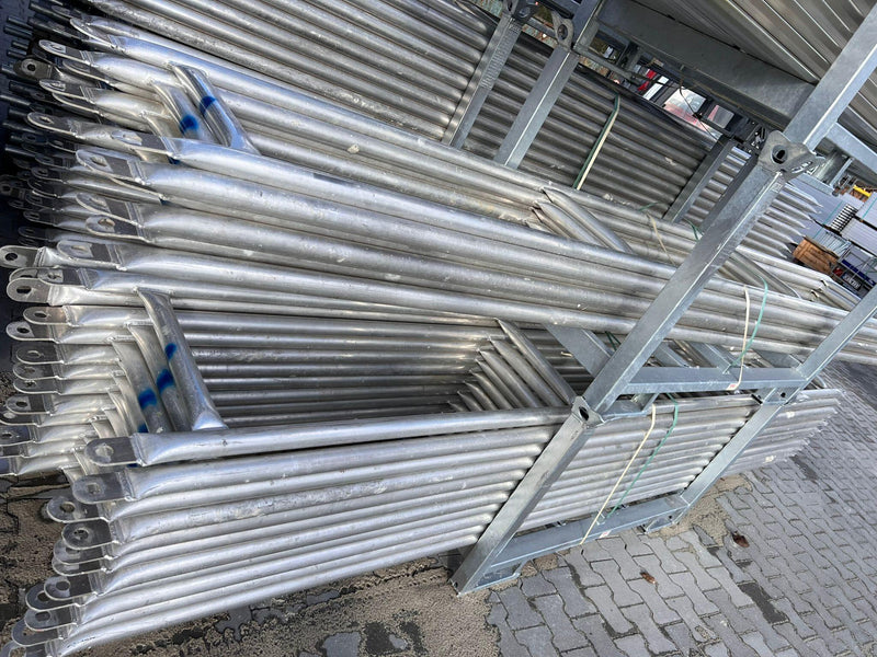 Alu Doppel-Rückengeländer SL 300cm - gebraucht - Rückengeländer MyScuff