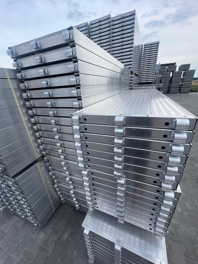 Alu-Durchstieg S73 B61, Aluminiumbelag Leitergang MyScuff