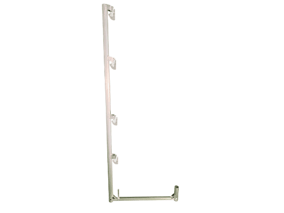 Alu-Schutzgitterstütze Dachfangstütze 200x73cm Dachfang MyScuff