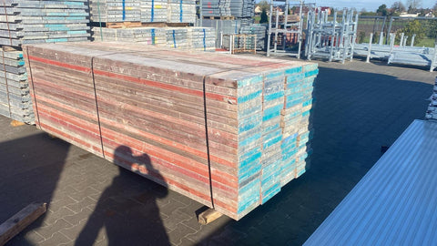 Belagbohle Holz 2,50x0,29m Rux - gebraucht - Holzboden MyScuff
