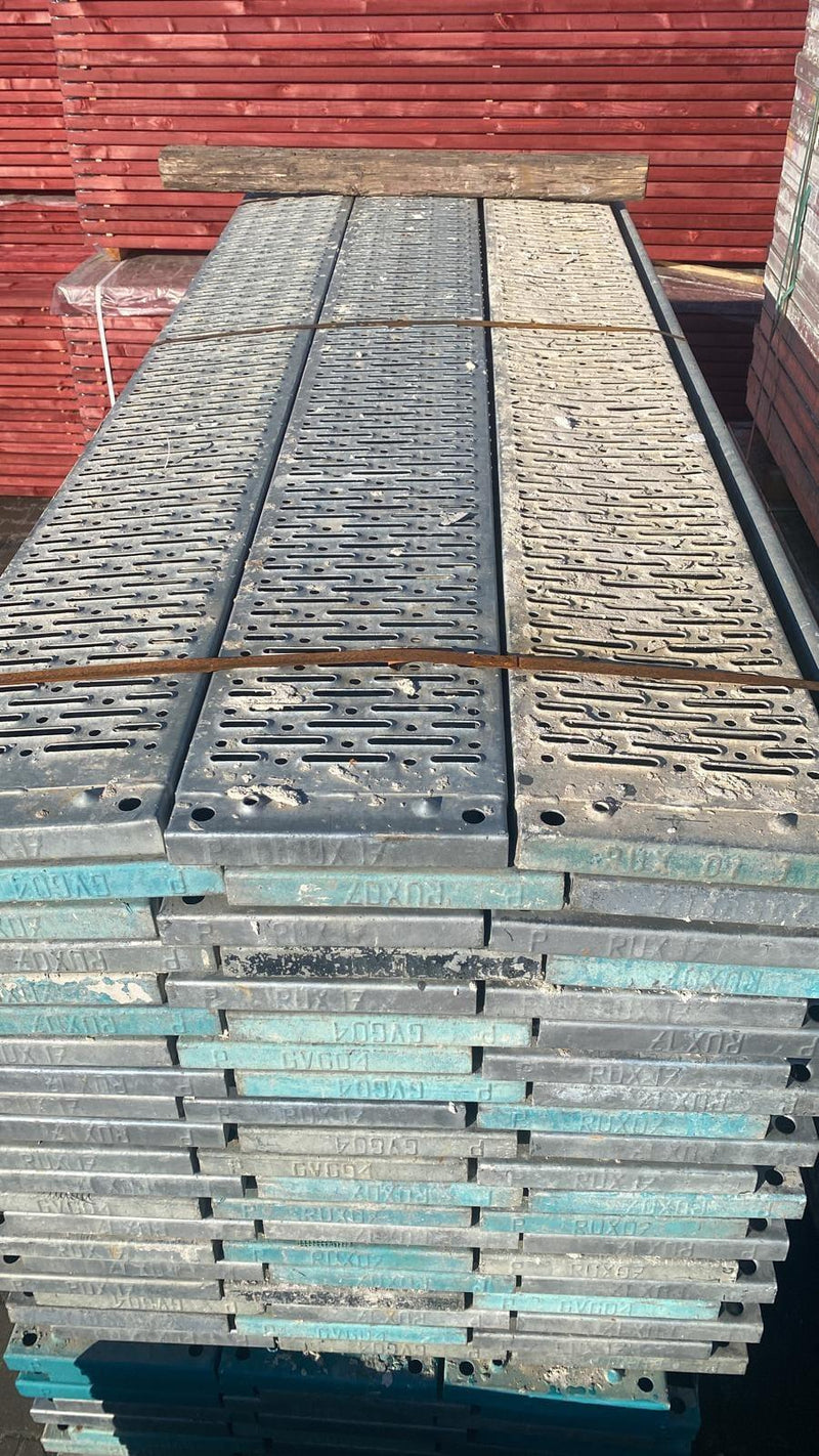 Belagbohle Stahl 2,50x0,29m Rux - gebraucht - Stahlboden MyScuff