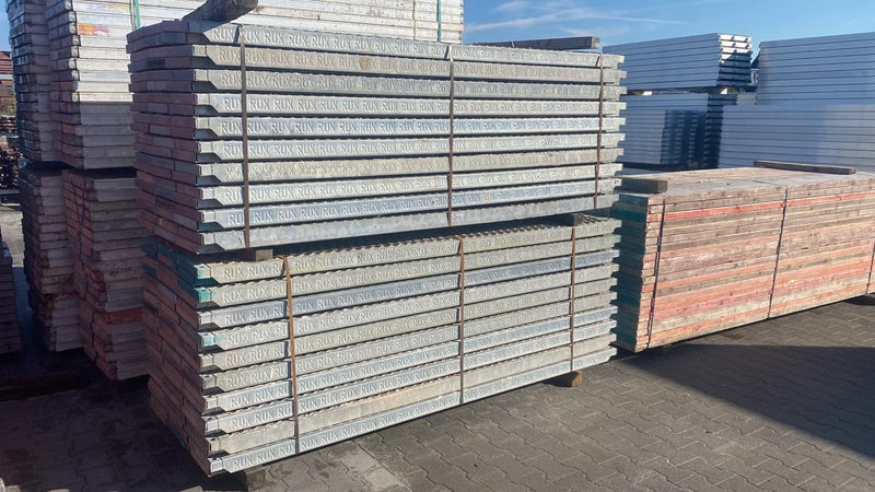 Belagbohle Stahl 2,50x0,29m Rux - gebraucht - Stahlboden MyScuff