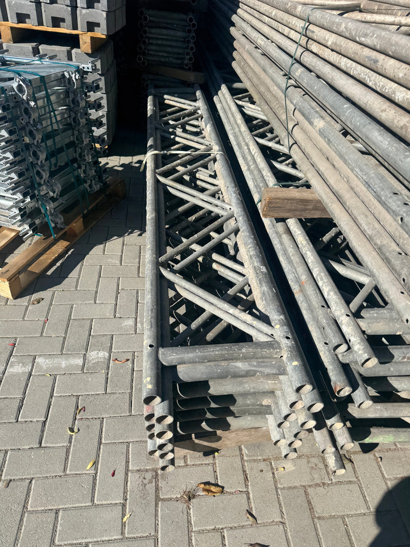 Gitterträger Stahl 320x45cm, gebraucht Gitterträger Stahl Scaff24