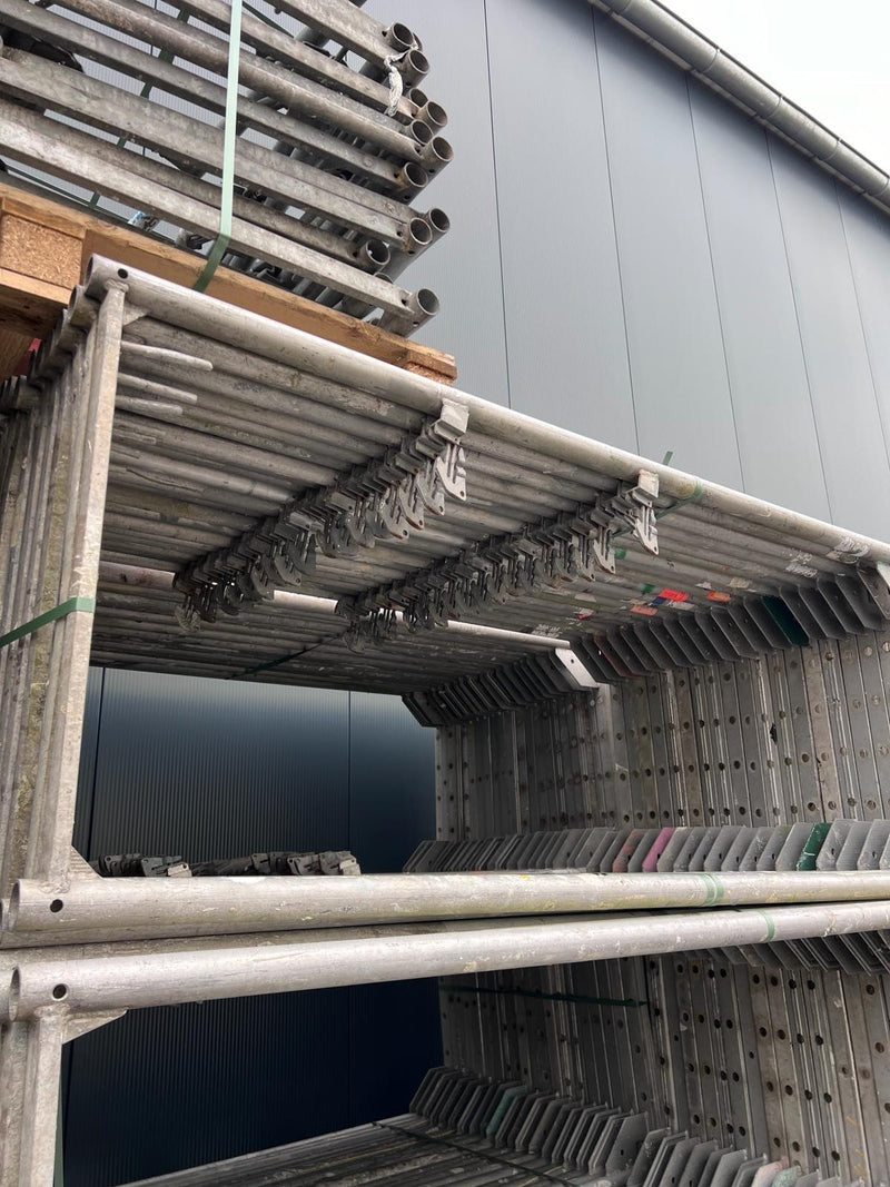 Layher / Altrad / Assco / MJ Uni Connect Gebraucht Gerüst 69,39m² Gerüst-Set MyScuff
