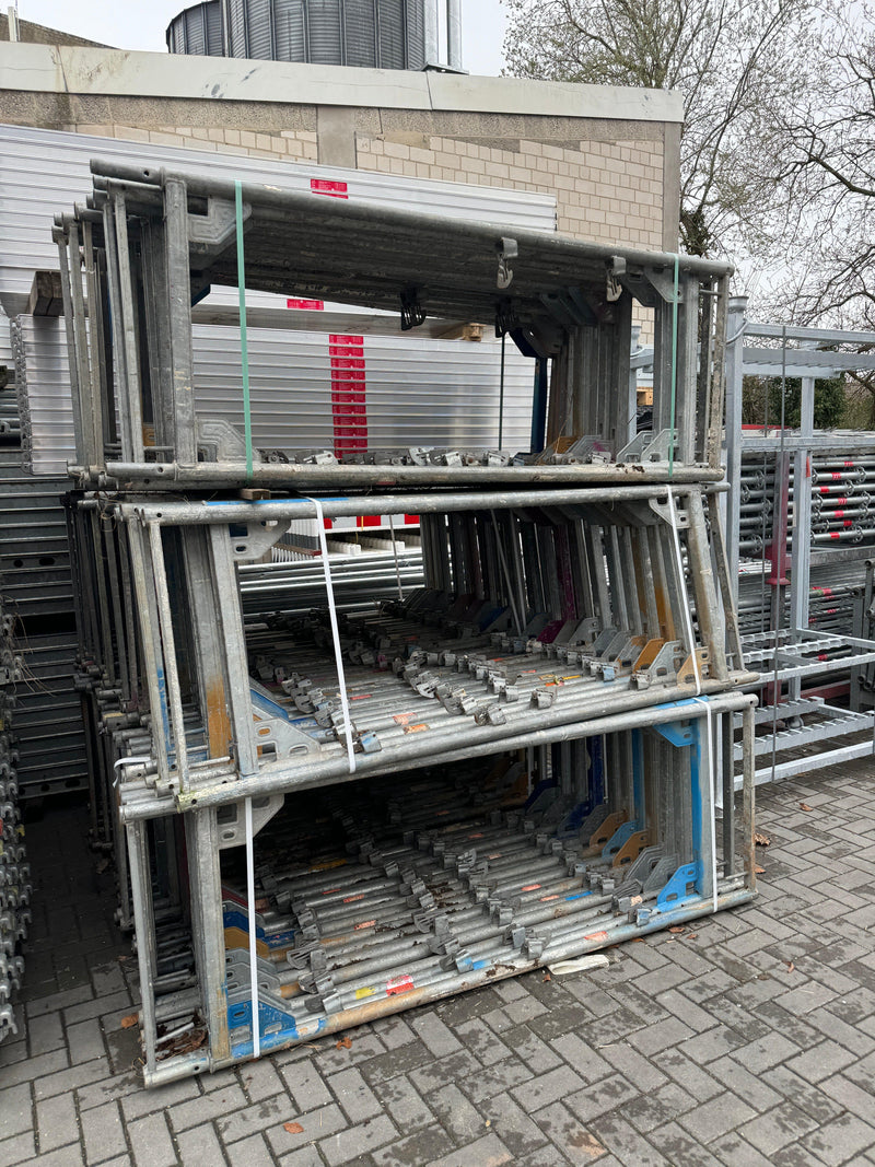 Layher / Altrad / MJ Uni Connect Vertikalrahmen Stahl 2,00m x 0,73mm - gebraucht - Stahlrahmen MyScuff