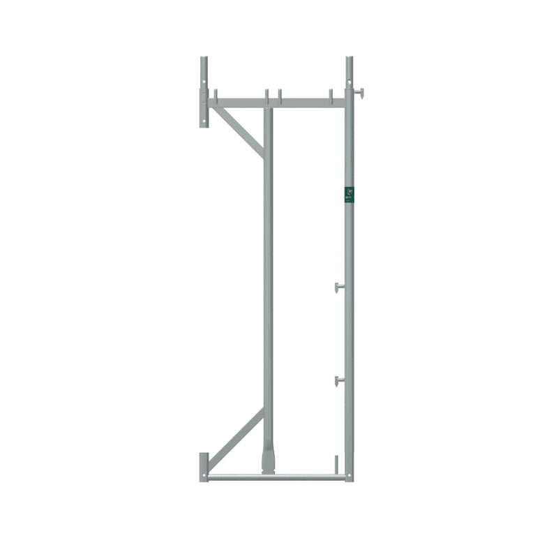 MJ UNI Traufrahmen 200x74cm | Gerüstrahmen für Dachüberstände | DIBt-zugelassen Traufrahmen MyScuff