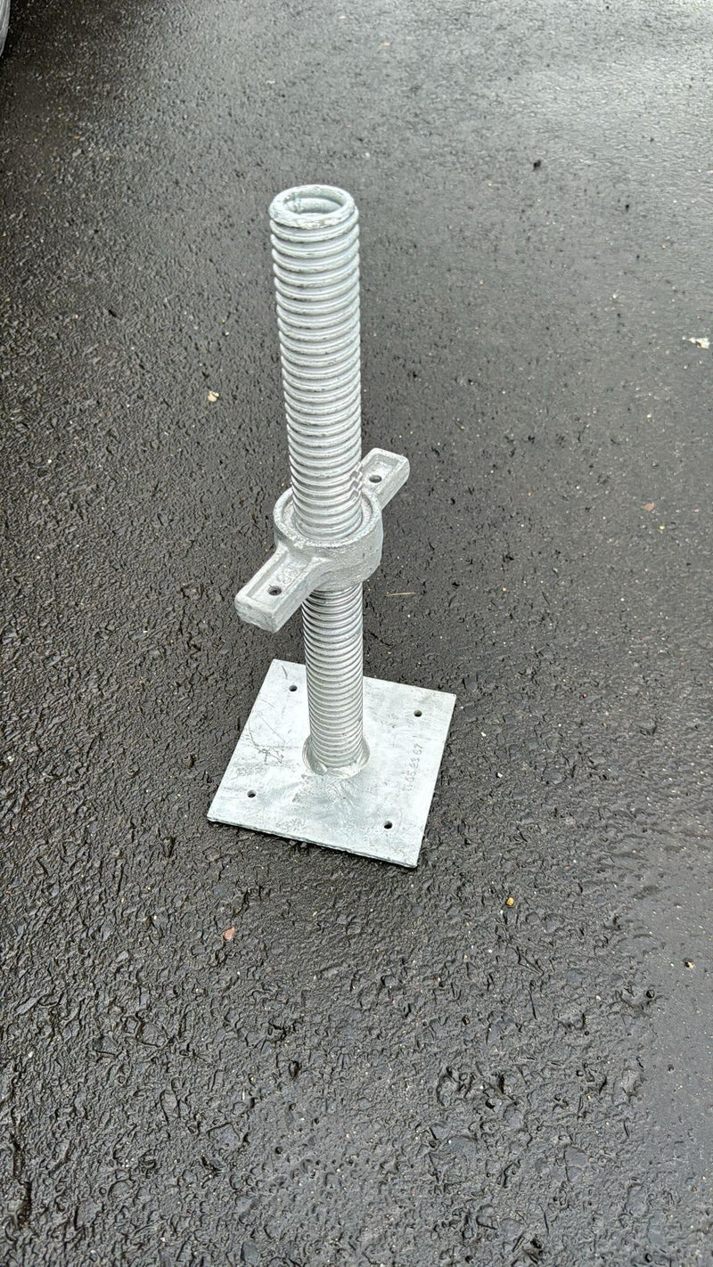 Spindelfuß / Gerüstfuß / Gewindefußplatte 40cm Gerüstfuß MyScuff