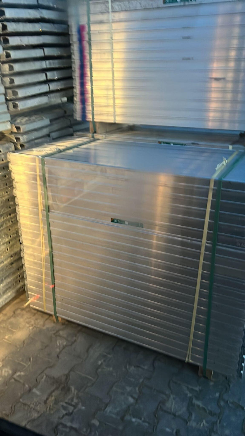Voll-Aluboden mit Aluminiumbelag 200x64cm - gebraucht - Aluboden - Alubleag MyScuff