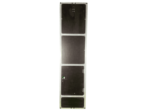 Alu-Durchstieg mit Klappe und Leiter 250x63cm Leitergang MyScuff