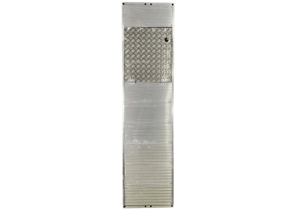 Alu-Durchstieg mit Leiter und Klappe – Aluminiumbelag 300x63cm Leitergang MyScuff