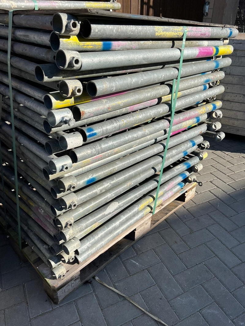 Assco / Altrad / MJ L-Stück / Geländerstütze 100x74cm - gebraucht - Geländerstütze MyScuff