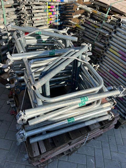 Doppelstirngeländer SL 74cm von MJ / Assco / Altrad Gerüst gebraucht Doppelstirngeländer MyScuff