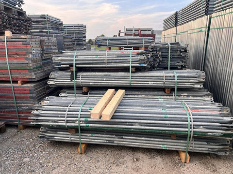 Rückengeländer SL 300cm von MJ / Assco / Altrad Gerüst gebraucht Rückengeländer MyScuff