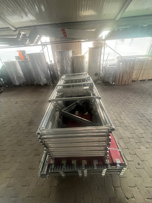 100m² Gerüst Alu 15x6m Baugerüst Fassadengerüst Alugerüst Alugerüst Scaff24 