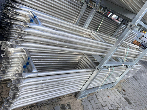 Alu Doppel-Rückengeländer SL 300cm - gebraucht - Rückengeländer MyScuff 