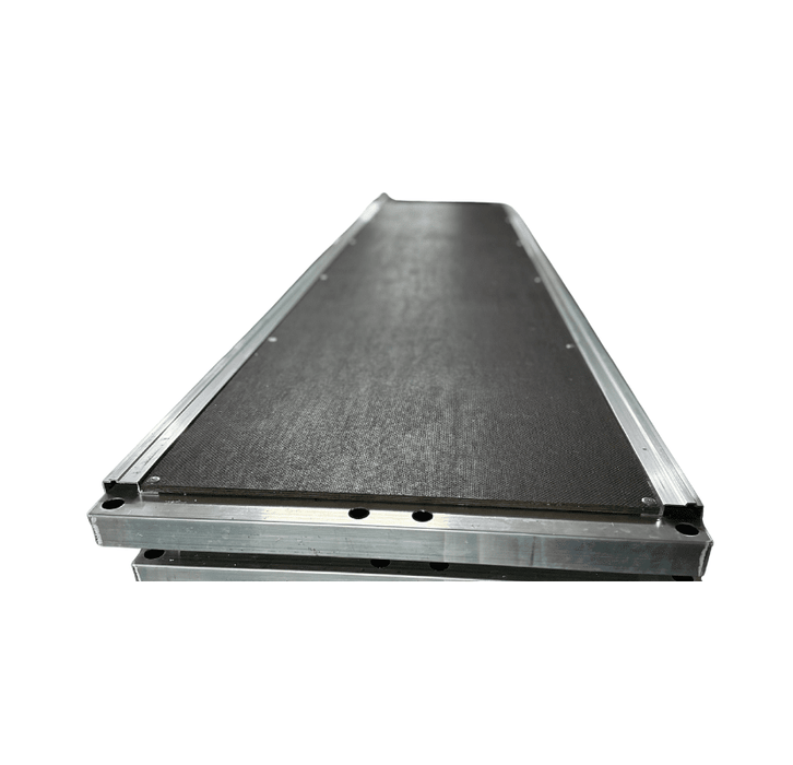 Alu-Robustboden mit Sperrholz | Durchstieg & Belag | Bolzen-System SL70 Aluboden - Sperrholzbelag MyScuff 