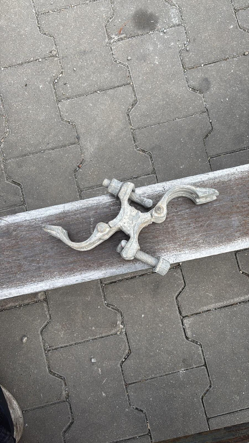 Distanzkupplung 11 cm – Gerüstkupplung für Stahlrohrsysteme Scaff24 