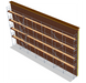 Fassadengerüst 17,5 x 10 m | 183,75 m² | Stahl / Holzbelag | SL74 Gerüst Scaff24 