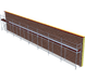 Fassadengerüst 20,56 x 2 m | 92,52 m² | Stahl / Stahlboden | S73 Gerüst Scaff24 