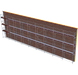 Fassadengerüst 23,13 x 8 m | 196,61 m² | Stahl / Stahlboden | S73 Gerüst Scaff24 