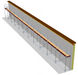 Fassadengerüst 27,5 x 4 m | 123,75 m² | Alu / Sperrholz | SL74 Alu Gerüst Scaff24 