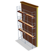 Fassadengerüst 5 x 8 m | 42,5 m² | Stahl / Holzbelag | SL74 Fassadengerüst Scaff24 