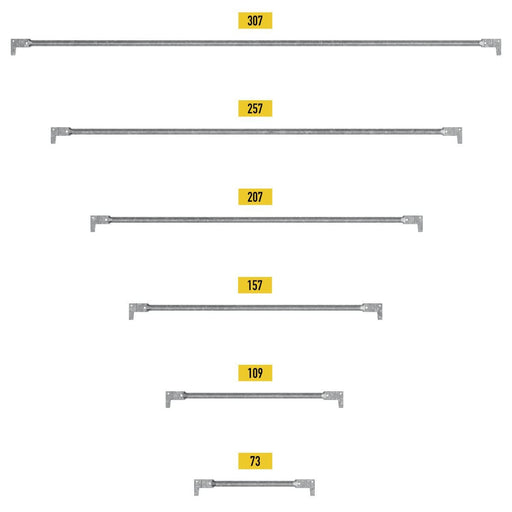 Geländer / Rückengeländer S73 (73-307cm) Rückengeländer MyScuff 