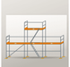 Gerüst 7,5x4-6m Giebelgerüst Stahlgerüst 23,75m² Holzboden - (G), R65 Handelsware (100000) Scaff24 
