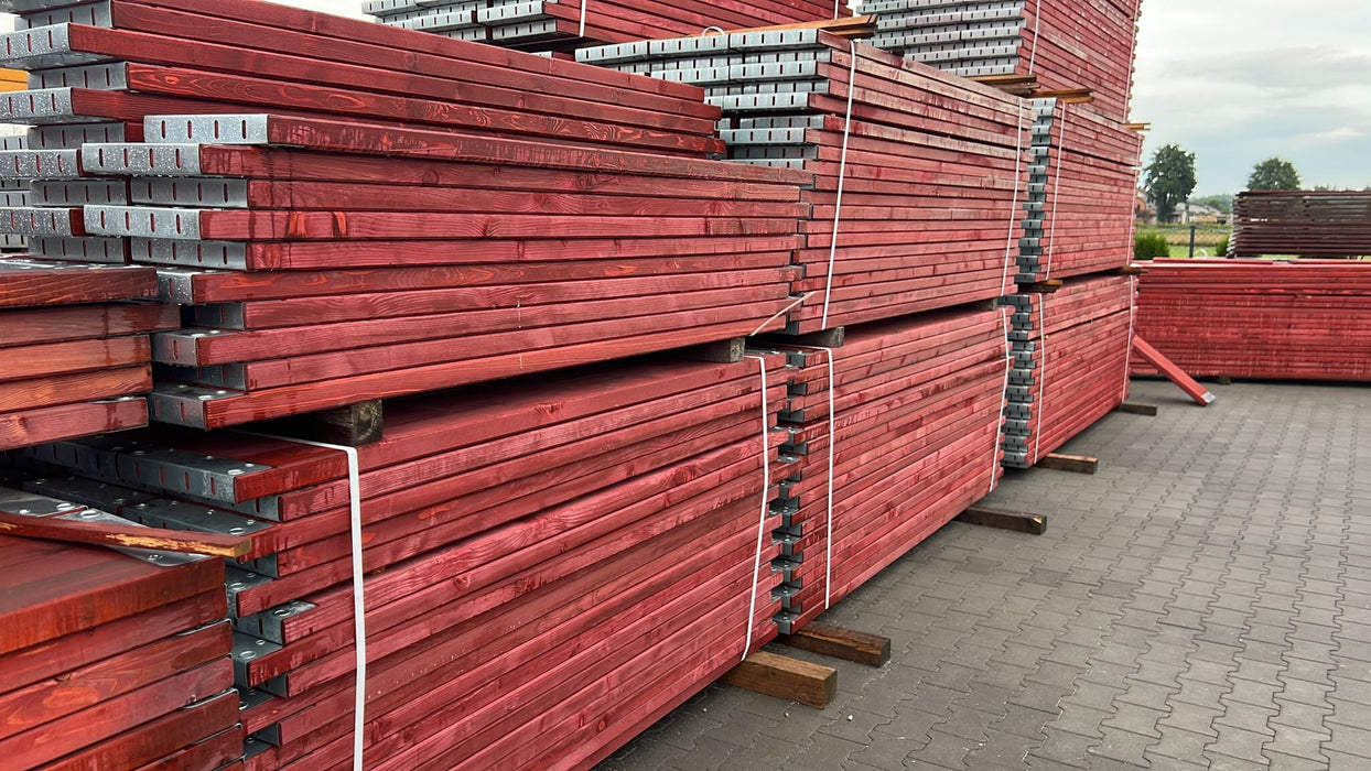 Gerüst Baugerüst 15x6m Baugerüst Fassadengerüst Stahlgerüst 100m² Fassadengerüst Scaff24 