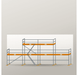 Giebelgerüst 12 x 6 m | 42 m² | Stahl / Holzbelag | RUX65 Giebelgerüst Scaff24 