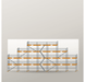 Giebelgerüst 21 x 10 m | 142,5 m² | Stahl / Holzbelag | RUX65 Giebelgerüst Scaff24 