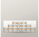 Giebelgerüst 21 x 8 m | 100,5 m² | Stahl / Holzbelag | RUX65 Giebelgerüst Scaff24 
