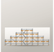 Giebelgerüst 24 x 10 m | 132 m² | Stahl / Holzbelag | RUX65 Giebelgerüst Scaff24 
