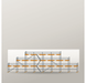 Giebelgerüst 24 x 8 m | 120 m² | Stahl / Holzbelag | RUX65 Giebelgerüst Scaff24 