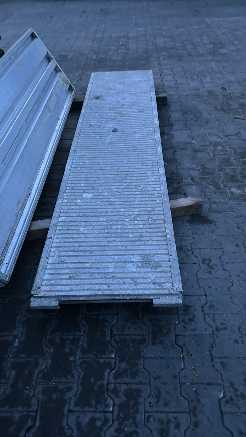 Hünnebeck Bosta Alu-Boden G2 300/67 - gebraucht Aluboden - Alubelag MyScuff 