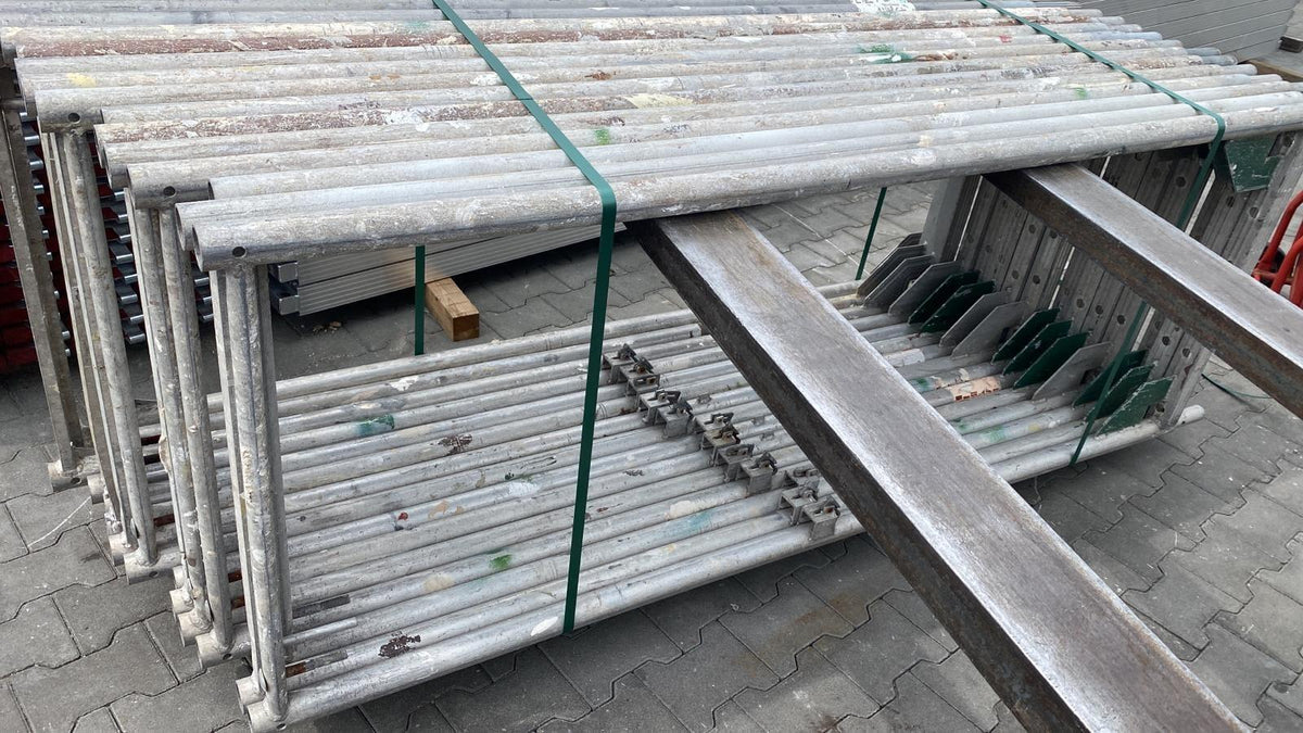 GEBR. STAHLRAHMEN 2,00 X 0,73 Vertikalrahmen Ohne BB Zapfen Layher Assco EUR 38,00 - DE