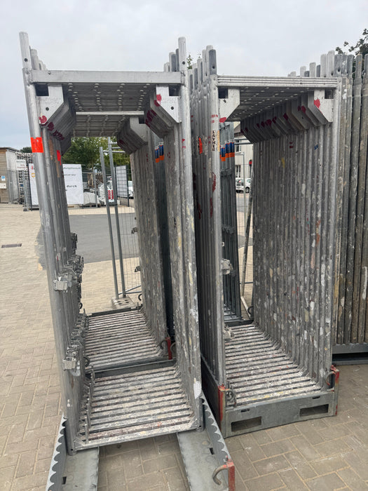 Layher Blitz Vertikalrahmen Alu 2,00 m x 0,73 m, gebraucht Alurahmen Layher Blitz 