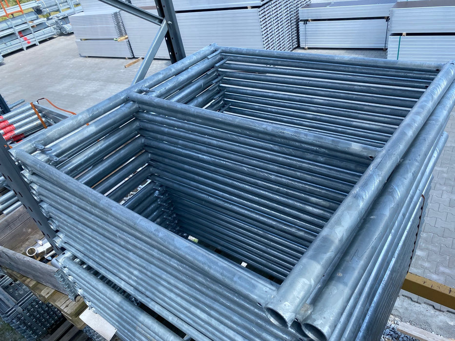 Maurergerüst 10×6 m | 65 m² – 2 Ebenen | 110 cm Breite | Neu Maurergerüst Scaff24 