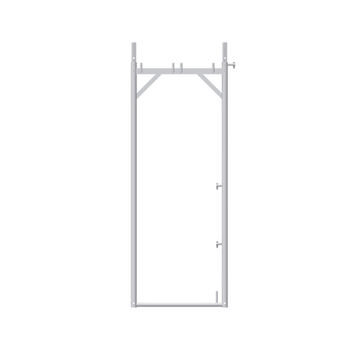 MJ UNI Aluminium-Vertikalrahmen SL 200x74cm | Leichtbau-Gerüstrahmen Alurahmen MJ-Gerüst 