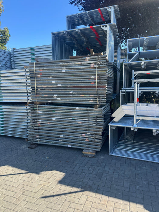 Plettac Vertikalrahmen Stahl 200 x 110 cm, gebraucht Stahlrahmen Plettac SL70/100 