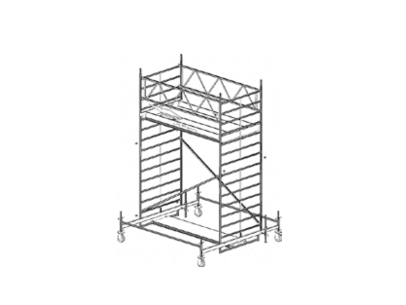 Rollgerüst MP 2002 Rollgerüst Scaff24 
