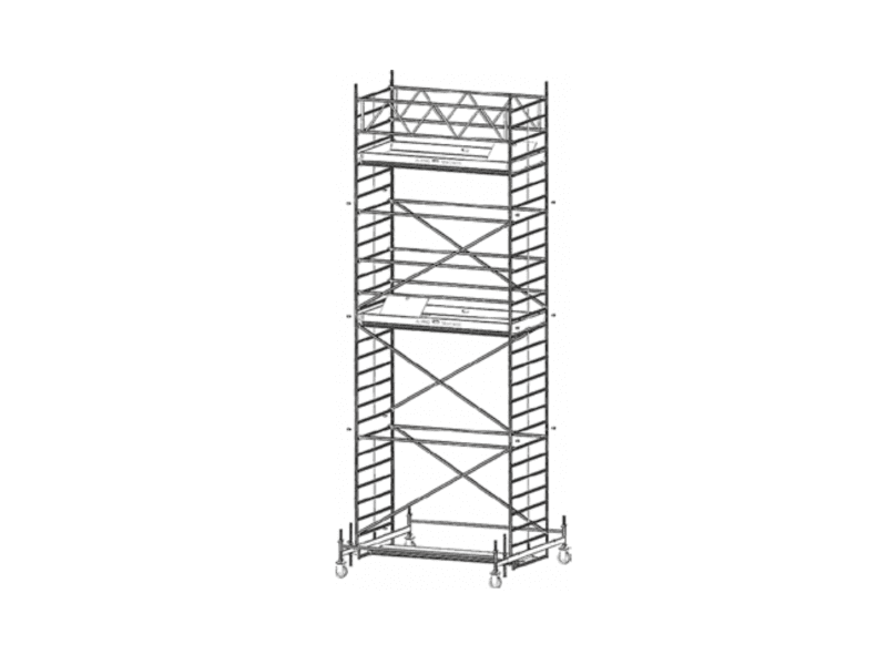 Rollgerüst MP 2007 Rollgerüst Scaff24 
