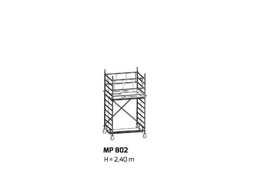 Rollgerüst MP 802 Rollgerüst Scaff24 