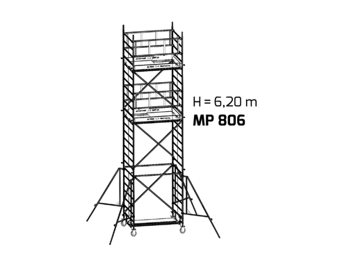 Rollgerüst MP 806 Rollgerüst Scaff24 