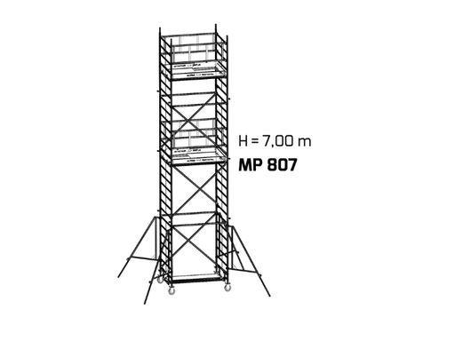 Rollgerüst MP 807 Rollgerüst Scaff24 