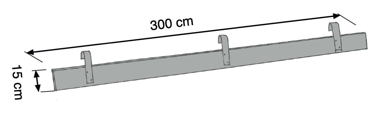 RSS Bordbrett 3m RSS Einzelteile MyScuff 