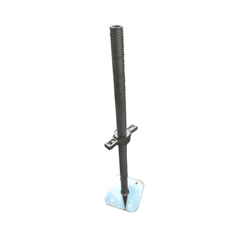 Spindelfuß / Gerüstfuß / Gewindefußplatte 50 - 80cm Durchmesser: 32mm (Variante) Gerüstfuß MyScuff 80cm 