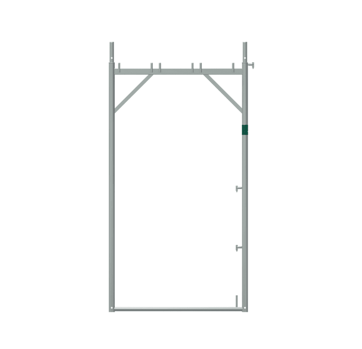 Stahl-Vertikalrahmen SL100 110cm breit | DIBt & EN verzinkt (Varianten) Stahlrahmen MyScuff 
