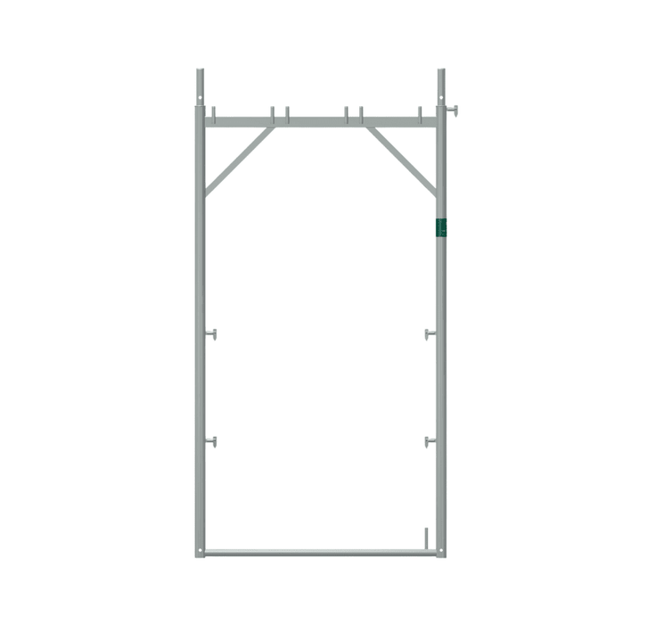 Stahl-Vertikalrahmen SL100 110cm breit | DIBt & EN verzinkt (Varianten) Stahlrahmen MyScuff 