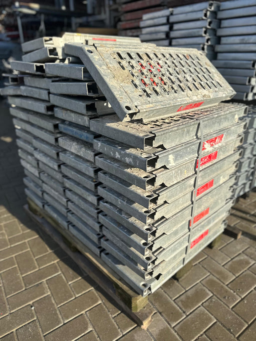 Stahlboden SL Gerüst 74x32cm - gebraucht - Stahlboden MyScuff 